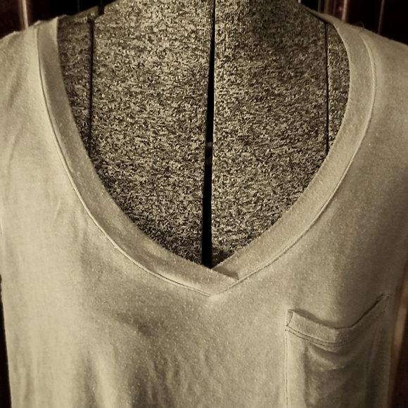 Jane & Delaney Hi-Lo Tank Top Gray Large - Picture 3 of 16